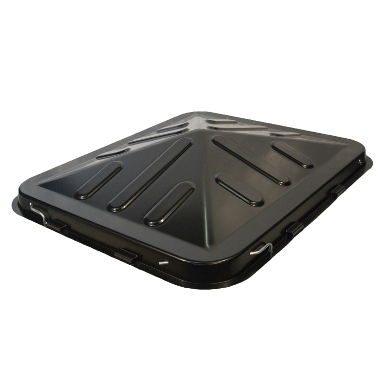 IBC Abdeckung mit Starkwind Verriegelung